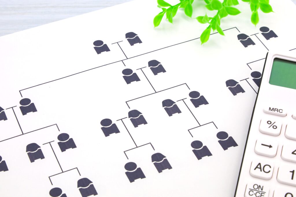 家系図のイメージ